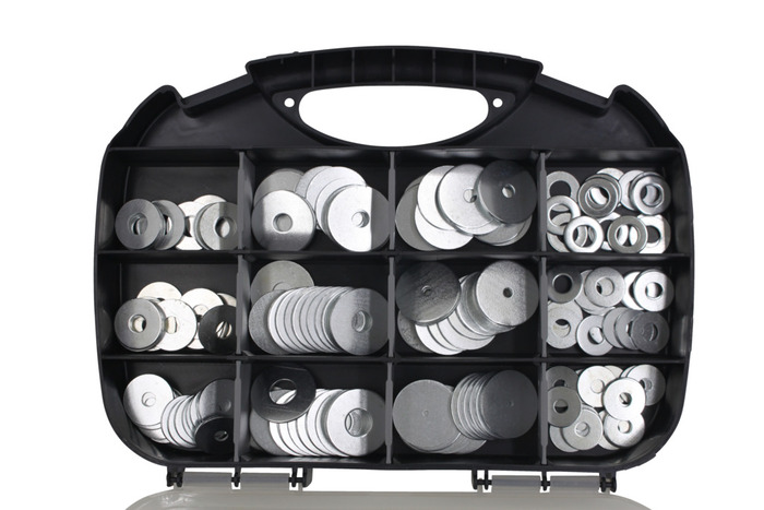 Skiver sortimentsæske 180 dele